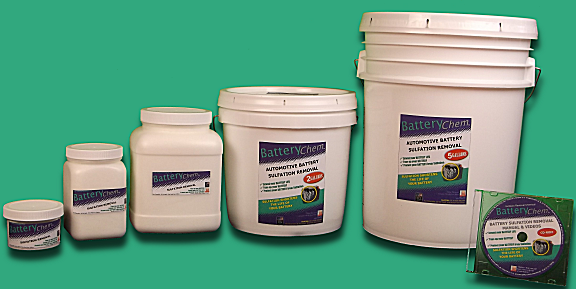 Battery Chem" Battery Reconditioning and Rebuilding Supplies for